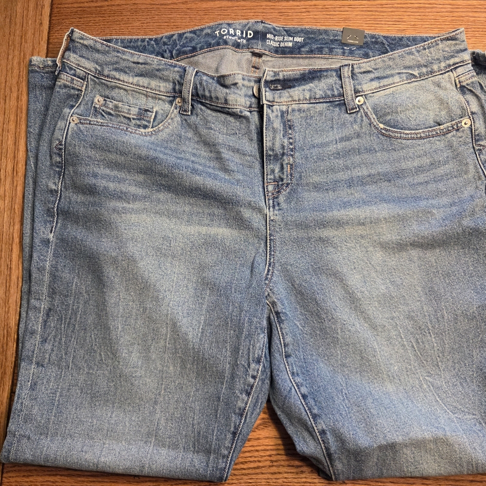 Torrid Light Blue Classic Denim Jeans - Women